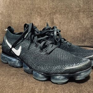 Nike Flyknit Vapormax 2 Black on Black 2017 Excellent Condition Mens 11 US 45 EU